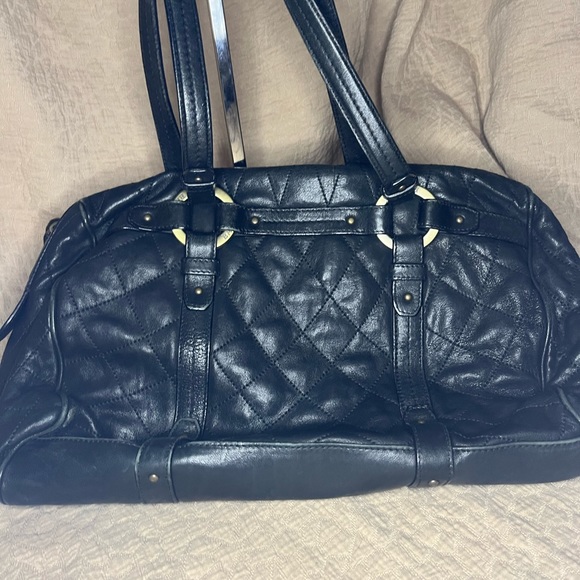 Black Bally Quilted Bag